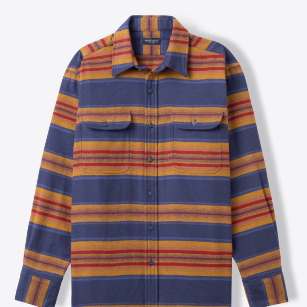 Proper Cloth The Southwestern Overshirt‎